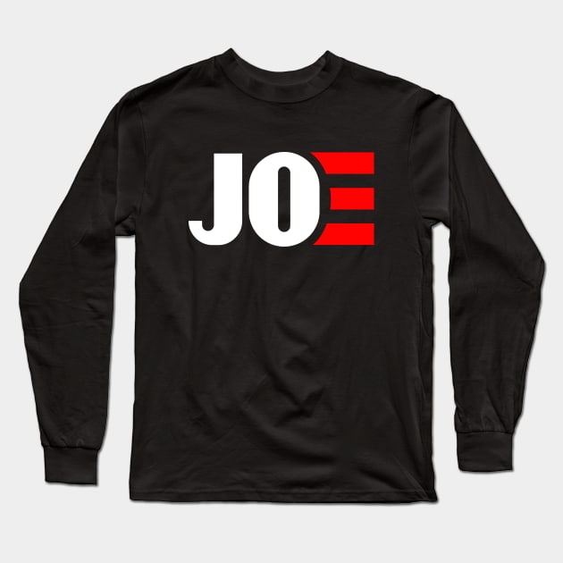 Joe Biden For President 2020 Optimistic America Long Sleeve T-Shirt by S-Log